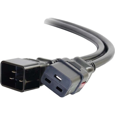 Legrand 15Ft Locking C19 To C20 15A 250V Power Cord Black 10368